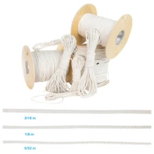 Paracord Planet Diamond Braid Cotton Rope 1/8", 3/16", 5/32" 10 - 1500 Feet