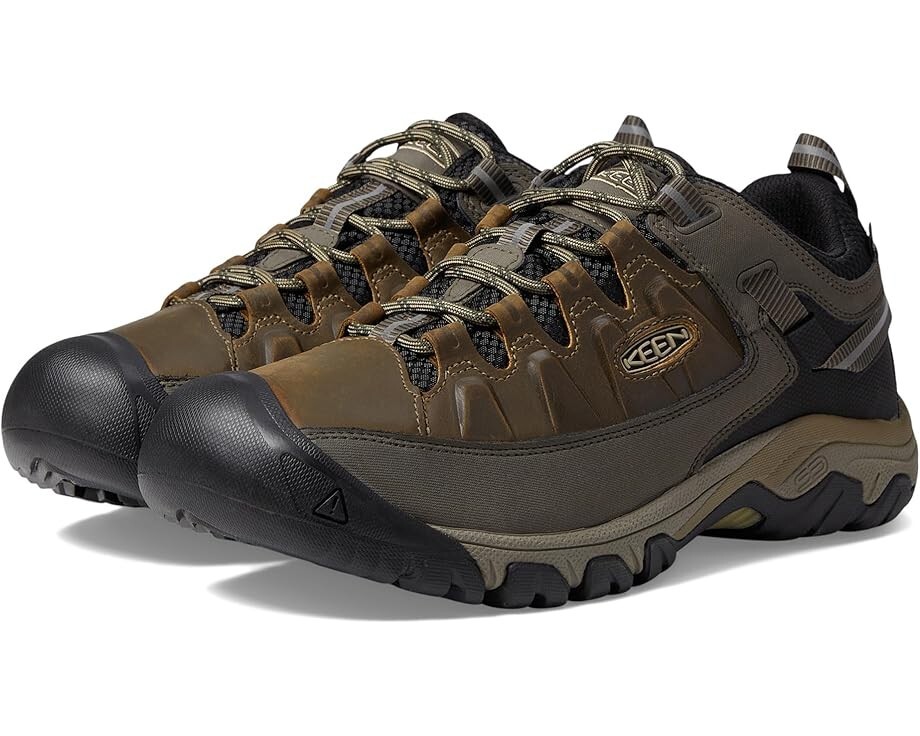 KEEN® Scarpa da trekking impermeabile da uomo 12 M Targhee III in corda elastica nero