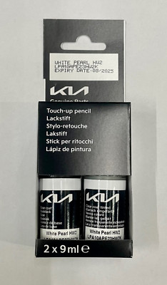 (1383,89 /1L) Original Kia Lackstift White Pearl Weiß Deluxe HW2 Lack Stift