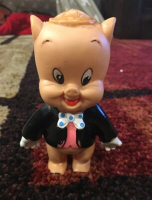 Vintage DAKIN ELMER & PorKY FIGURE WARNER BROS. 1960-68 HUNTER