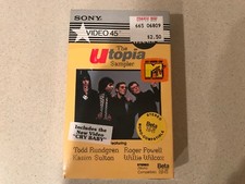The Utopia Sampler BETA, 1983 Todd Rundgren - Sealed Sony Video 45