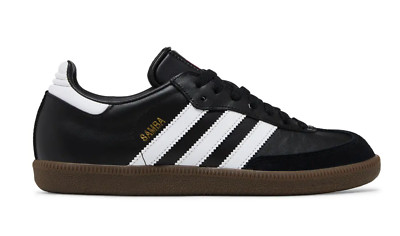 NEW Adidas Samba Leather Men's Athletic Shoes Core Black 019000 Size 10.5