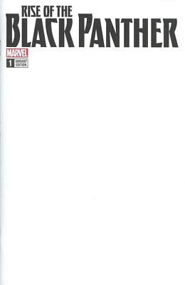 Rise of the Black Panther #1 (Blank Variant / Wakanda Forever Movie / 2018 / NM)