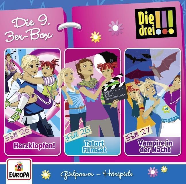 Thumbnail - Die Drei 3er Box Folgen 25-28 Vogel Audio-cd Die Drei (audio) Deutsch