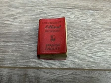 Langenscheidt's Lilliput Dictionary Spanish-English Translating Barnes Noble 60s