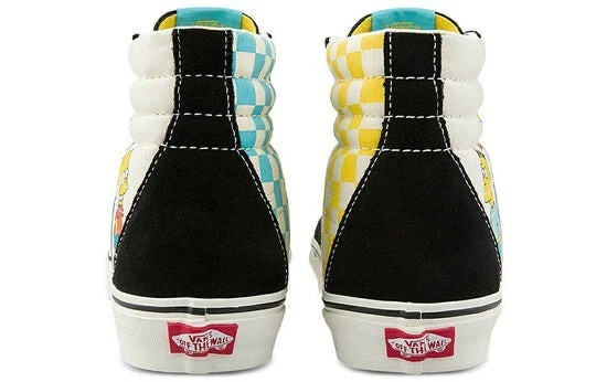 Toddler VANS SK8-HI ZIP THE SIMPSONS 1987-2020 100% original New - Image 4 of 4