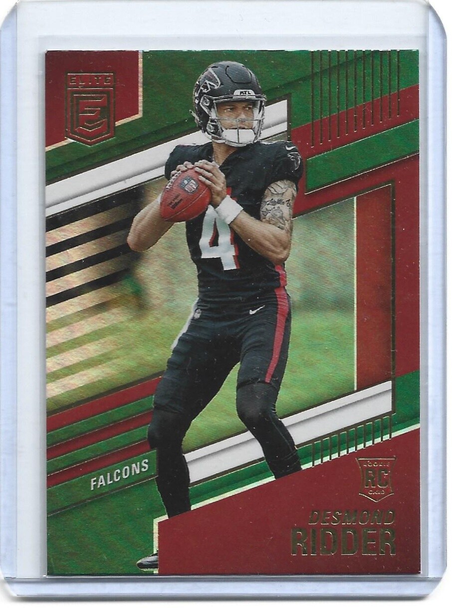 2022 Donruss Elite #105 Desmond Ridder Green
