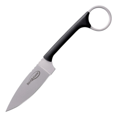 Cold Steel Bird & Game 3.5'' Drop Point Fixed Blade Knife w/ Sheath 20A