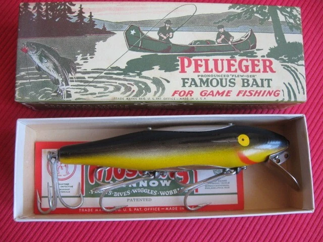 フルーガー Pflueger 2002 ケントフローター オールドルアー5個 フルーガー Pflueger 2002 ケントフローター オールドルアー5個