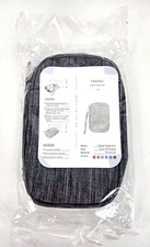 Travel Cable Bag Organizer Charger Storage Electronics USB Case Cord Gray New