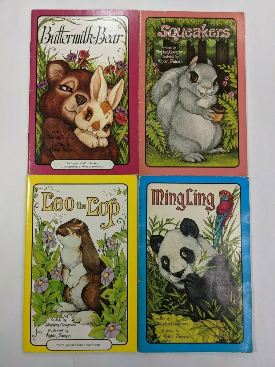 Lot 4 Vintage Serendipity Books Stephen Cosgrove Leo Ming Squeakers  Buttermilk | eBay