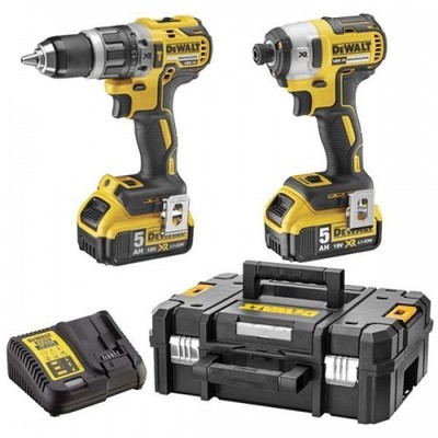 Lot Perceuse Dewalt Dcd796 Visseuse A Choc Dcf887 18v 2 X 5ah Ebay