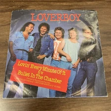 LOVERBOY "LOVIN' EVERY MINUTE OF IT" 45 Picture Sleeve