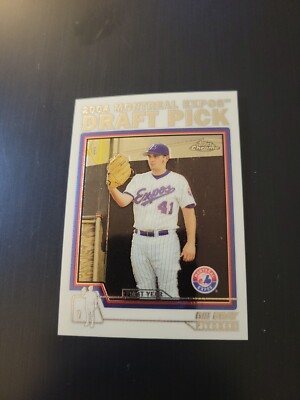 2004 TOPPS Chrome  TRADED BILL BRAY MONTREAL EXPOS #T77