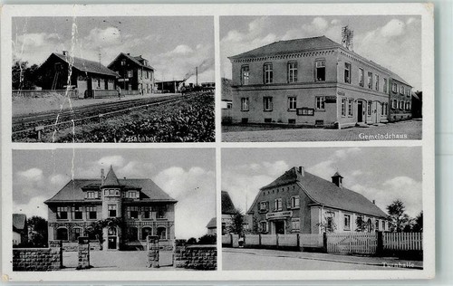 13164459 - 6745 Offenbach Bahnhof Gemeindehaus Turnhalle Suedliche Weinstrasse