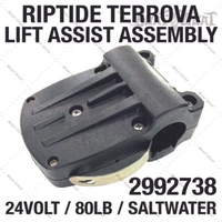 Minn Kota Riptide Terrova Lift Assist Assembly - Saltwater - 24V / 80lb -2992738
