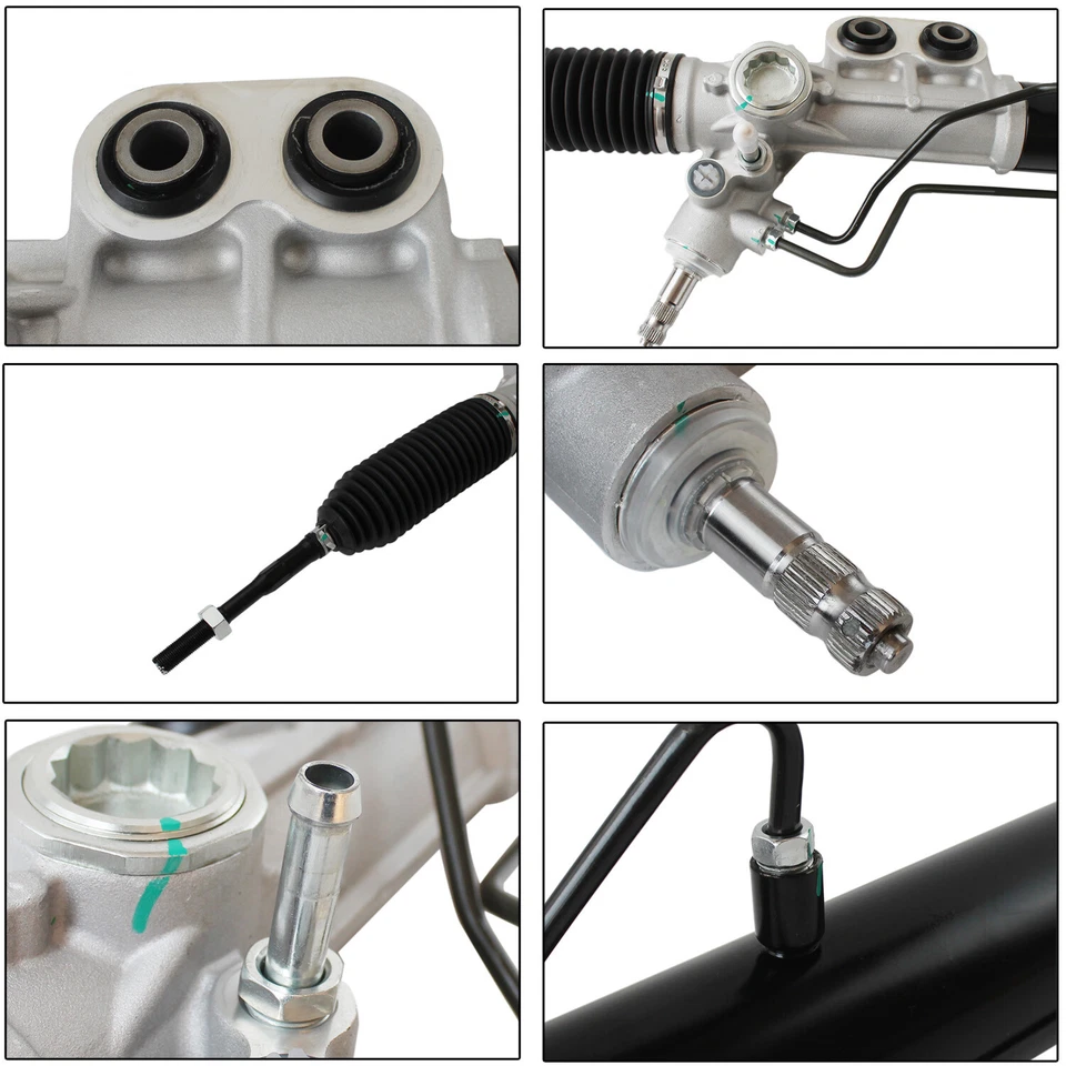 Barra de dirección asistida con piñón para Nissan Armada Titan 2004-2015 Infiniti QX56 EE. UU. Foto 3 de 4