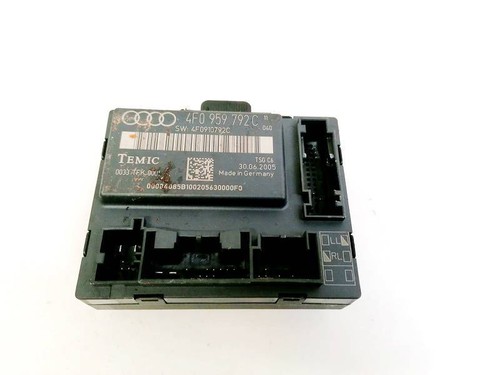 Audi A6 2005 Door control relay (DOOR CONTROL UNIT MODULE ECU ) 4F #1780010-84
