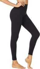 Womens Ultra Stretch Cotton High Waisted Leggings Long Workout Yoga Pant Fitness