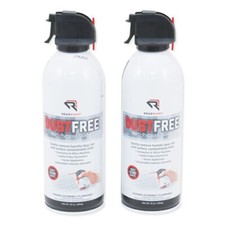 Readright Pack of 2 10oz. Can Compressed Air Duster Cleaner RR3722 Free Ship