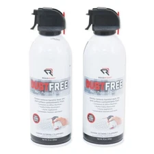 Readright Pack of (2) 10oz. Can Compressed Air Duster Cleaner RR3722 Free Ship