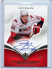 2010-11 Ultimate Collection #108 Zac Dalpe AU 249/299 RC