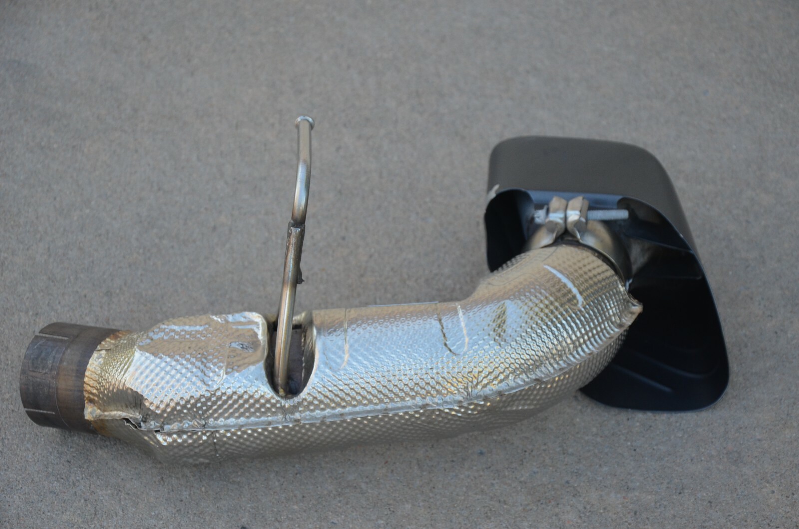 2015-2021 McLaren 570S Rear Exhaust Muffler Tail Pipe Tip End OEM 13H0258CP LH