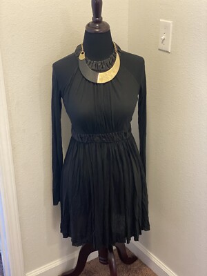 alc black leather dress A.L.C. Women's Lucia Satin and Lace Midi Dress in Black/Black, Size 14