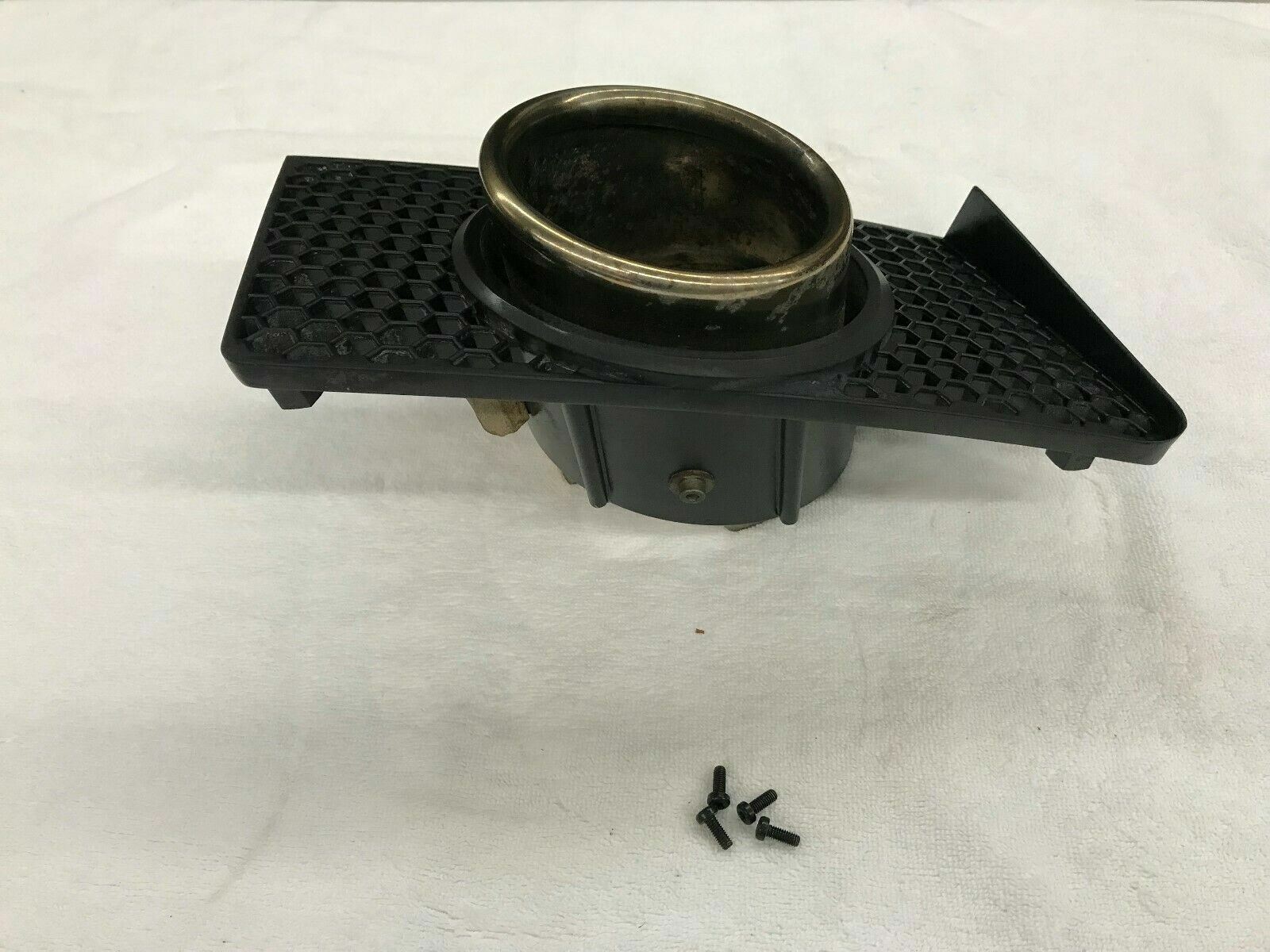 LAMBORGHINI GALLARDO REAR LEFT DRIVER GRILL WITH EXHAUST TIP OEM 400807675