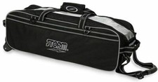 Storm 3 Ball Tournament Tote Slim Roller Blac...