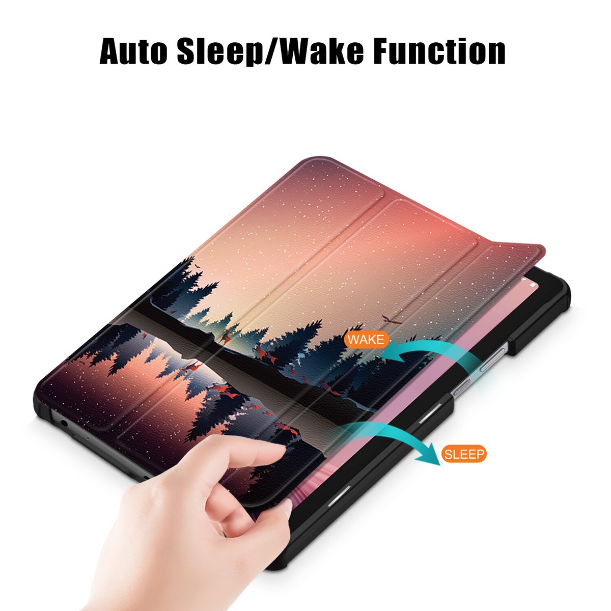 Custodia per Lenovo Tab M9, [Funzione Stand] Smart Cover