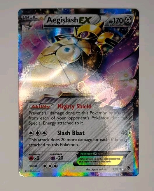 Pokemon - Aegislash EX - LP - PHF - 65 - CSGN