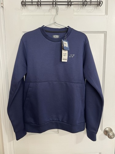 YONEX JAPAN TENNIS & BADMINTON WARMUP SWEAT SHIRT NAVY -31050 NWT Size XS/Asia M