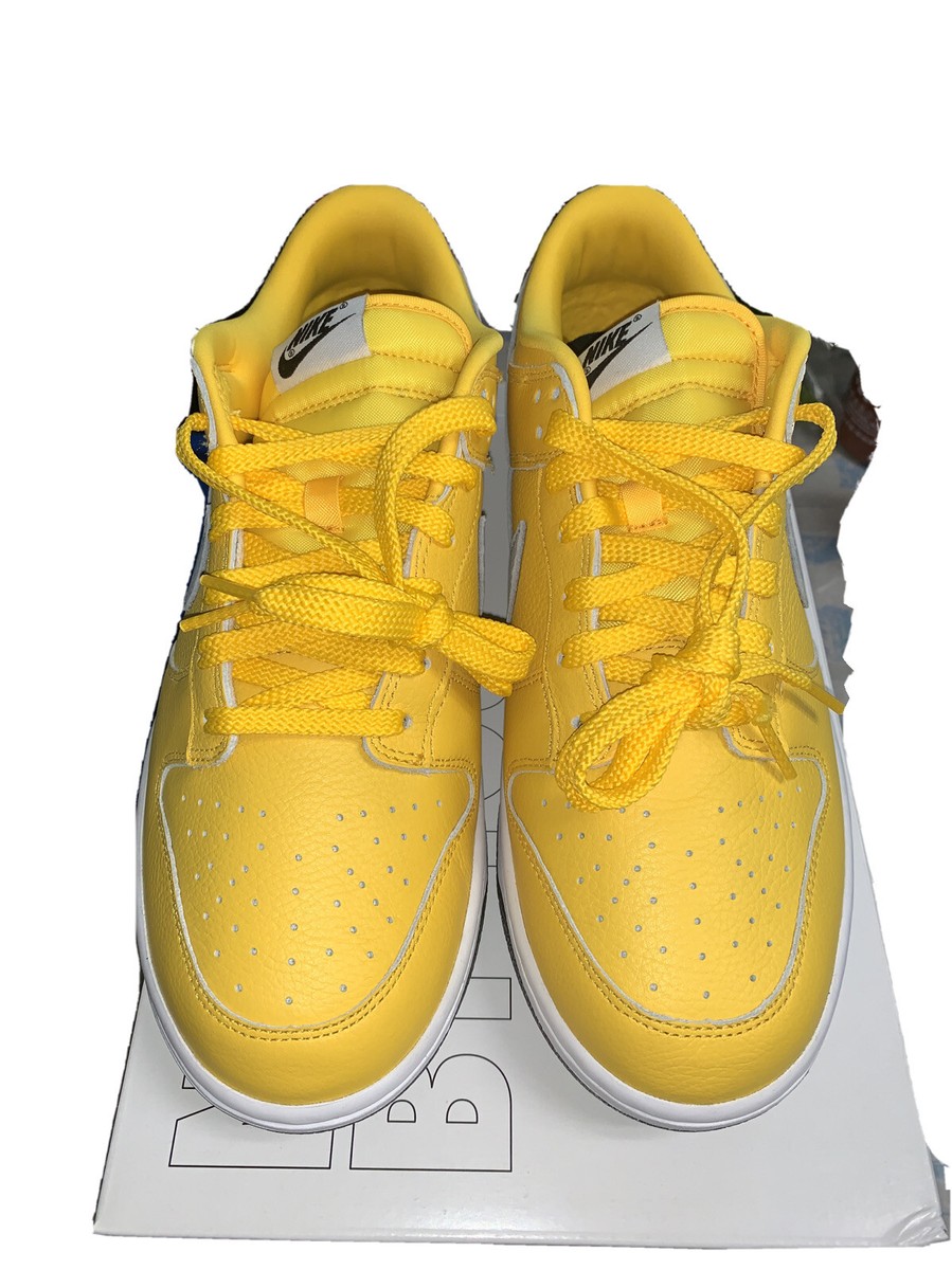 Nike Dunk Low By You Custom “Canary” Size 9.5 Men's | eBay