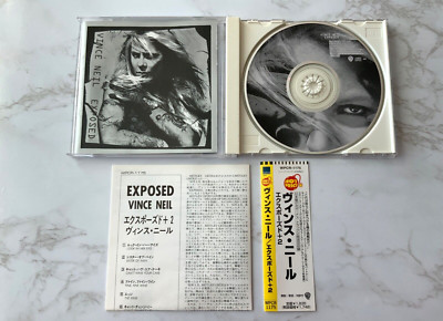 Vince Neil Exposed CD JAPAN IMPORT w/Obi Strip! Warner WPCR-1175 Motley Crue