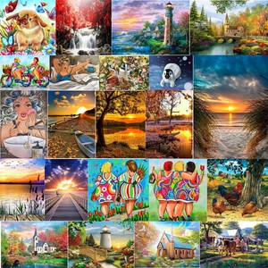 NEU 5D Diamond Painting Full Diamant Kreuzstich Stickerei Malerei Bilder