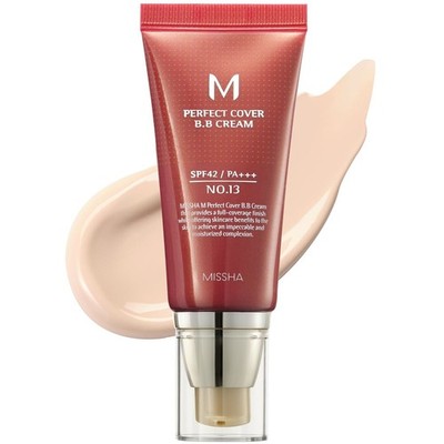 Missha M Perfect Cover BB Cream Farbton Bright Beige Nr. 13 - 50 ml