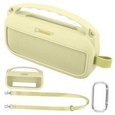 Soft Silicone Case Replacement for Bose New SoundLink Flex Citrus Yellow Case