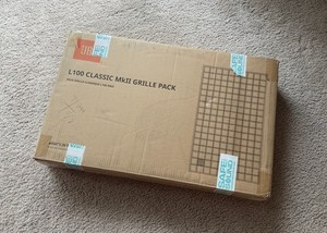 New JBL L100 Classic MkII Grille Pack (Orange)