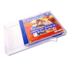 Box Protector Sega Dreamcast DC Game Plastic Display Case (1-200 Pack)