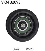 Skf Umlenk-/FüHrungsrolle Keilrippenriemen Vkm 32093 FüR Fiat Lancia Alfa 500X 2