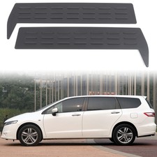 Aluminum Rear Door Window Louver Air Vent Panel Trim For Honda Odyssey 2009-2014