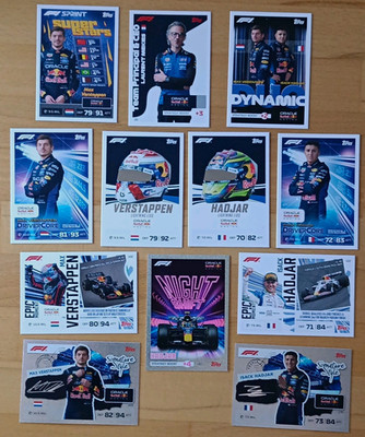 Topps Turbo Attax 2026 Red Bull Team Set
