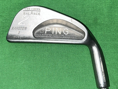 PING Karsten 1 PAT Pending  2 Iron steel Shaft RH 38.75'' Excellent condition K87