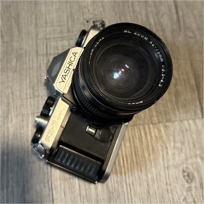 Vintage Camera Lot Nikon Body, Yashica FX-7, Kodak Duaflex + Lenses
