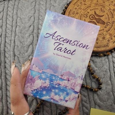 Ascension Tarot by Dani el Norman 80 Card Tarot Deck With Guidebook And Box USED
