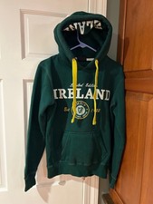 IRELAND HOODIE, Limited Edition, Heavyweight, Embroidered, Unisex, Size M