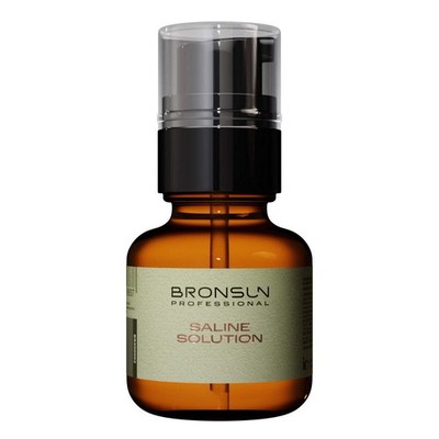 Kochsalzlösung zur Entfettung von Augenbrauen und Wimpern BRONSUN, 50 ml