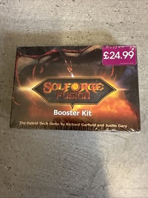 The SolForge Fusion Booster Kit 128 Karten Box First Edition Brandneu & Sealed