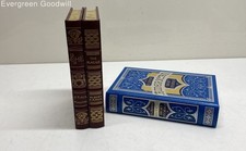 3pc Barnes and Noble HB Classics of Literature, She, The Plague & More